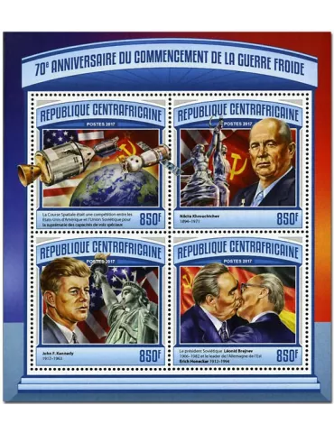 n° 4869 - Timbre CENTRAFRIQUE Poste