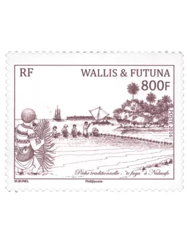 n° 854A - Timbre Wallis et Futuna Poste
