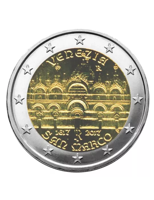 2 EURO COMMEMORATIVE 2017 : ITALIE (Basilique Saint Marc - Venise)