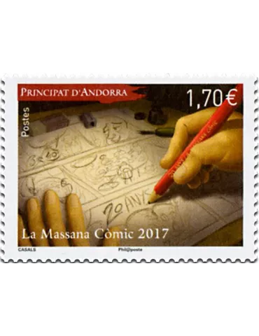 n° 796 - Timbre Andorre Poste