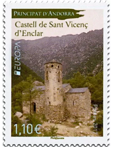 n° 797 - Timbre Andorre Poste (EUROPA)
