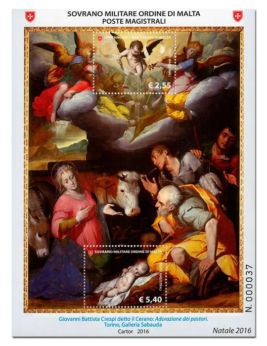 n° F1354 - Timbre ORDRE de MALTE Poste