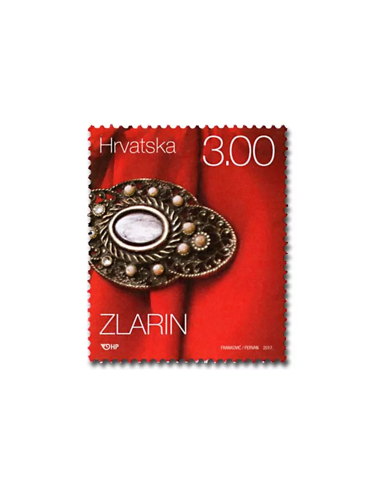 n° 1171 - Timbre CROATIE Poste