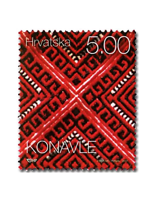 n° 1171 - Timbre CROATIE Poste