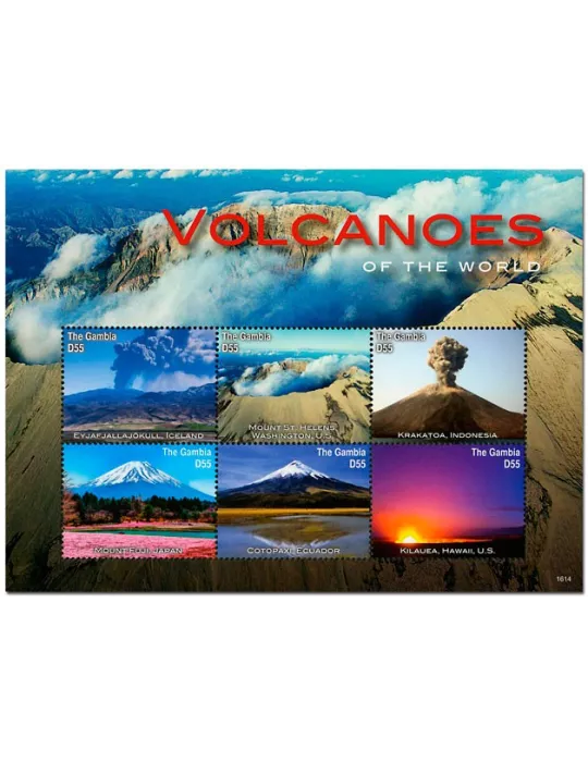 n° 5680/5685 - Timbre GAMBIE Poste