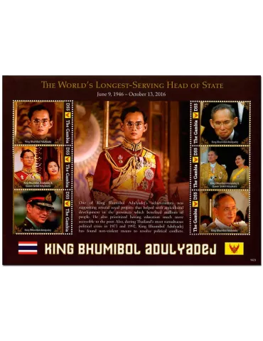 n° 5698/5703 - Timbre GAMBIE Poste