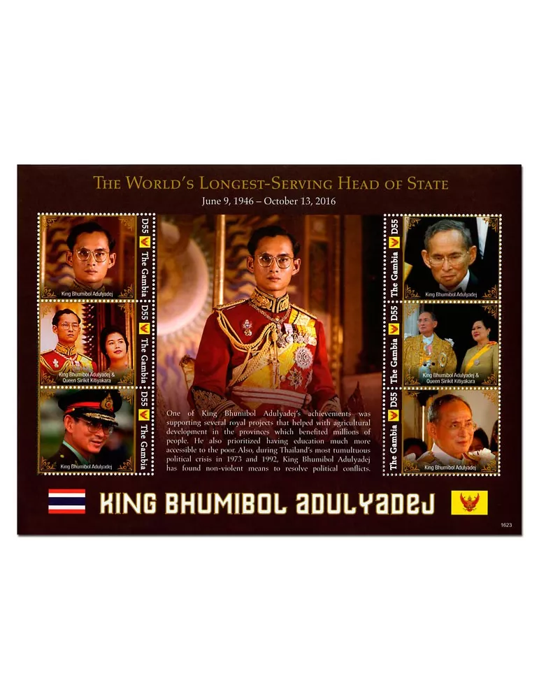 n° 5698/5703 - Timbre GAMBIE Poste