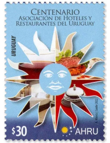n° 3078 - Timbre URUGUAY Poste