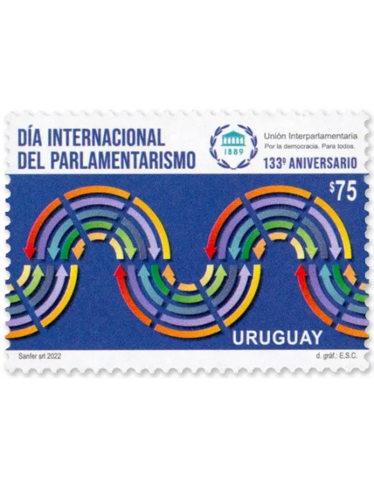 n° 3082 - Timbre URUGUAY Poste