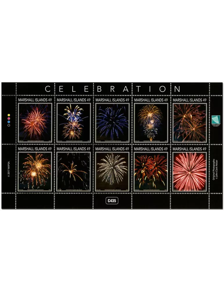 n° 3657/3666 - Timbre MARSHALL Poste