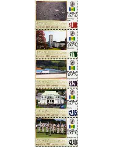 n° 6154/6158 - Timbre SAINT-VINCENT Poste