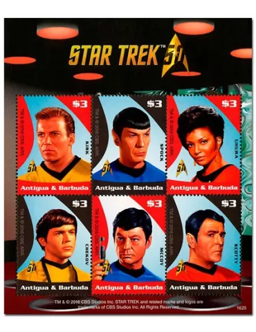 n° 4590/4595 - Timbre ANTIGUA Poste