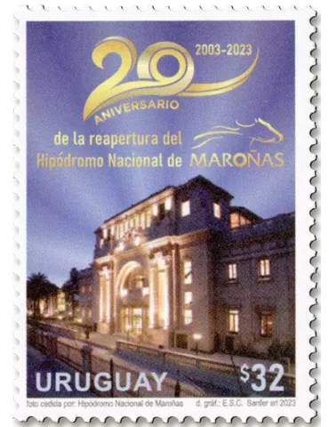 n° 3099 - Timbre URUGUAY Poste