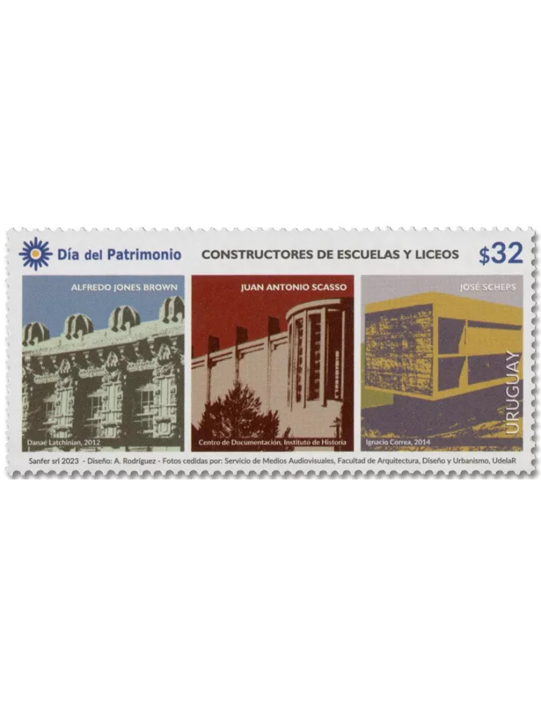n° 3108 - Timbre URUGUAY Poste