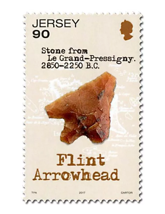 n° 2186/2193 - Timbre JERSEY Poste