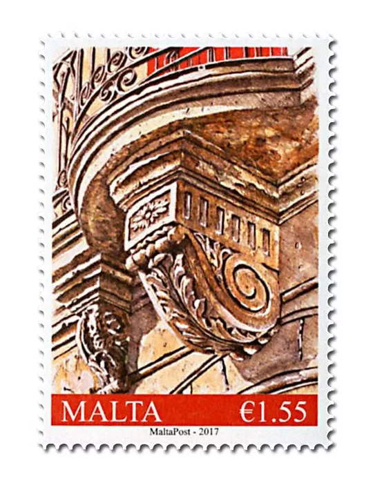 n° 1866/1868 - Timbre MALTE Poste