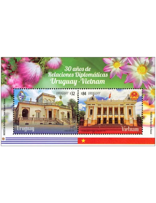 n° 157 - Timbre URUGUAY Blocs et feuillets