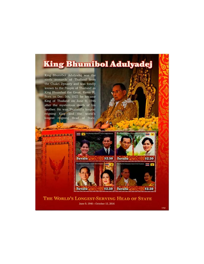 n° 1910/1913 - Timbre TUVALU Poste