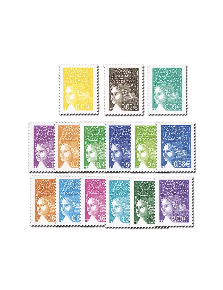 n° 3443/3457 - Timbre France Poste