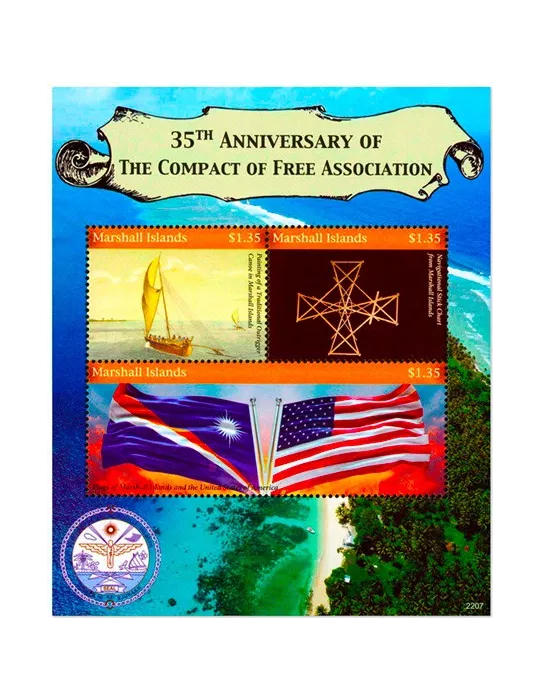 n° 4261/4263 - Timbre MARSHALL Poste