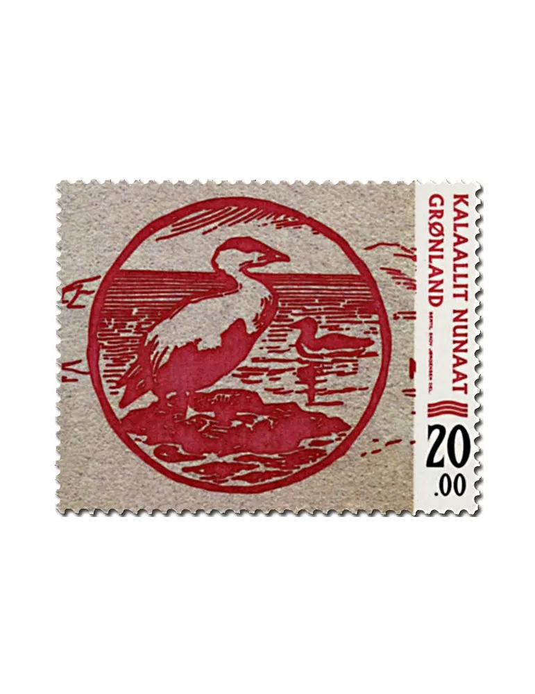 n° 735/736 - Timbre GROENLAND Poste