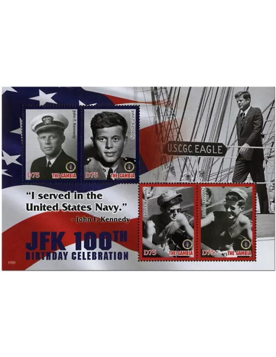 n° 5704/5707 - Timbre GAMBIE Poste