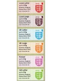 n° 61/66 - Timbre JERSEY Timbres de distributeurs