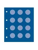 Feuilles pour 12 MEDAILLES TOURISTIQUE - SAFE® (x1)
