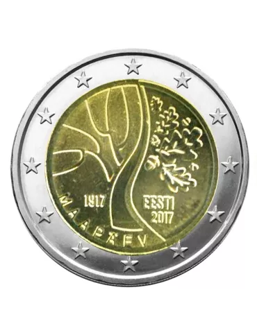 2 EURO COMMEMORATIVE 2017 : ESTONIE ( Route vers l´indépendance)