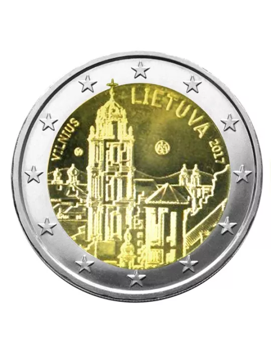 2 EURO COMMEMORATIVE 2017 : LITUANIE (Vilnius)