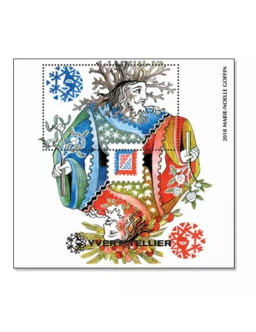 n° 11 - Timbre France Bloc Yvert et Tellier (GOFFIN)