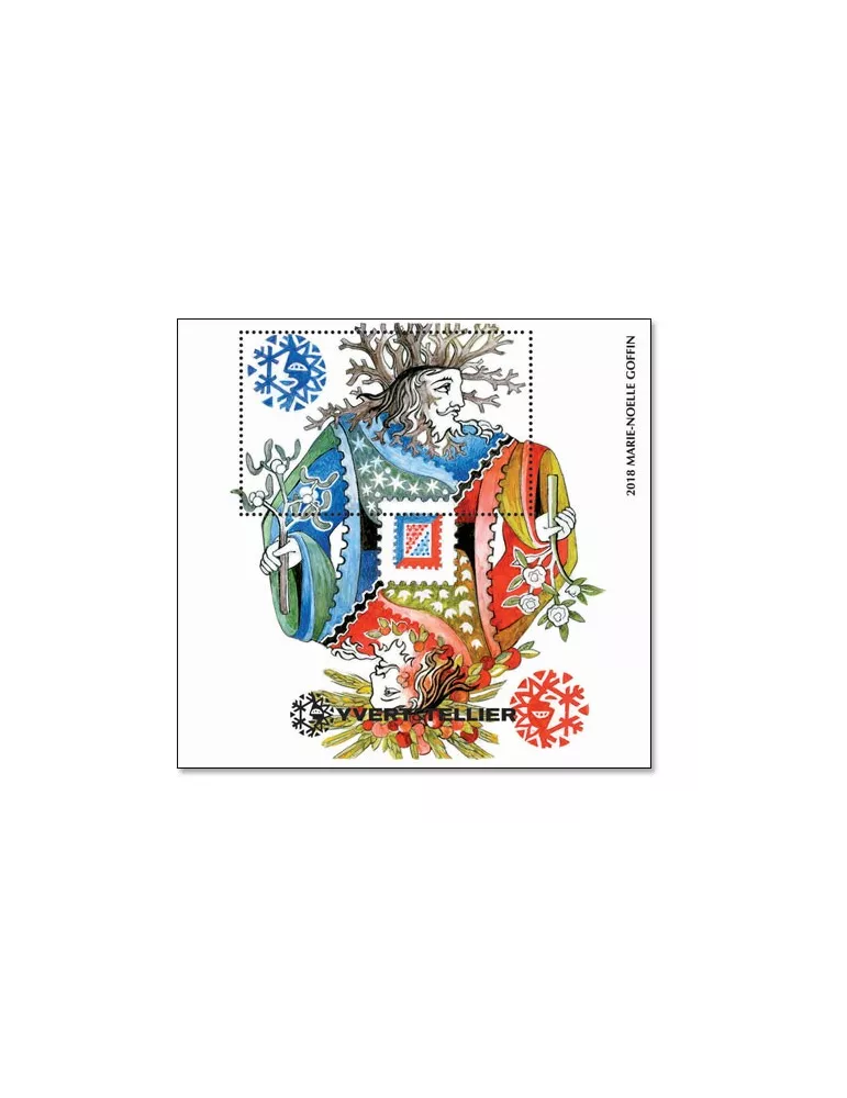 n° 11 - Timbre France Bloc Yvert et Tellier (GOFFIN)