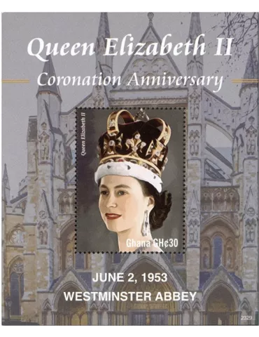 n° 617 - Timbre GHANA Blocs et feuillets