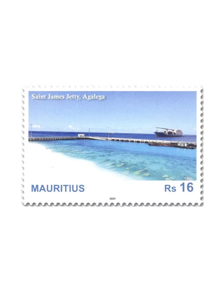 n° 1277/1278 - Timbre MAURICE Poste