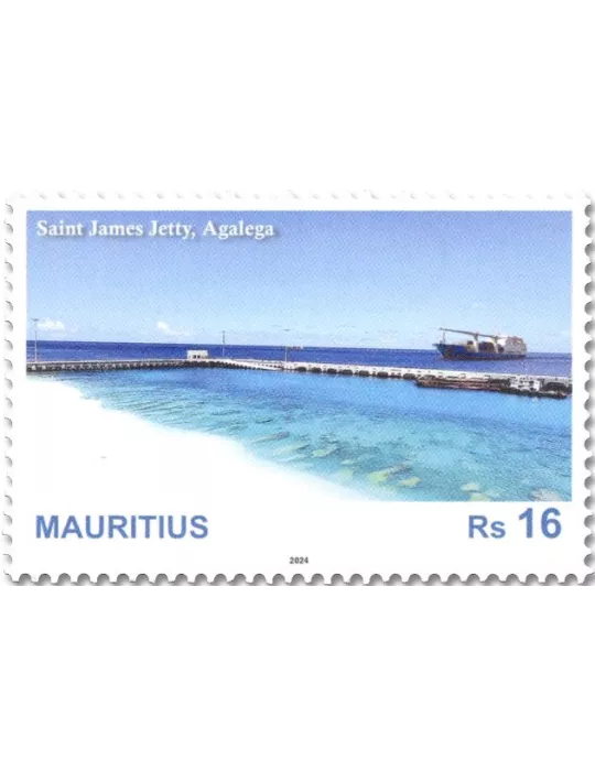 n° 1277/1278 - Timbre MAURICE Poste