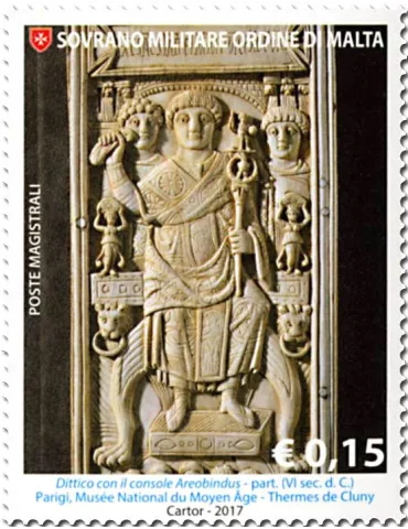 n° 1375/1379 - Timbre ORDRE de MALTE Poste