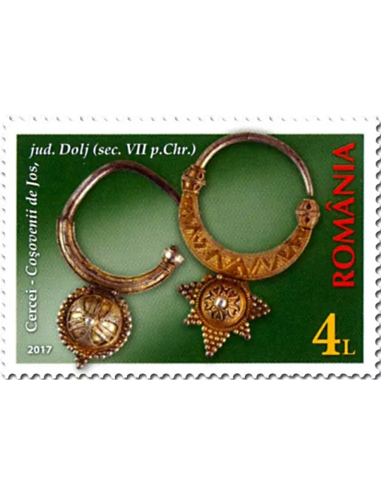 n° 6152/6155 - Timbre ROUMANIE Poste