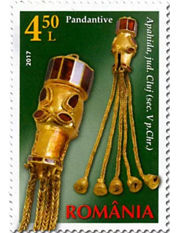 n° 6152/6155 - Timbre ROUMANIE Poste 2