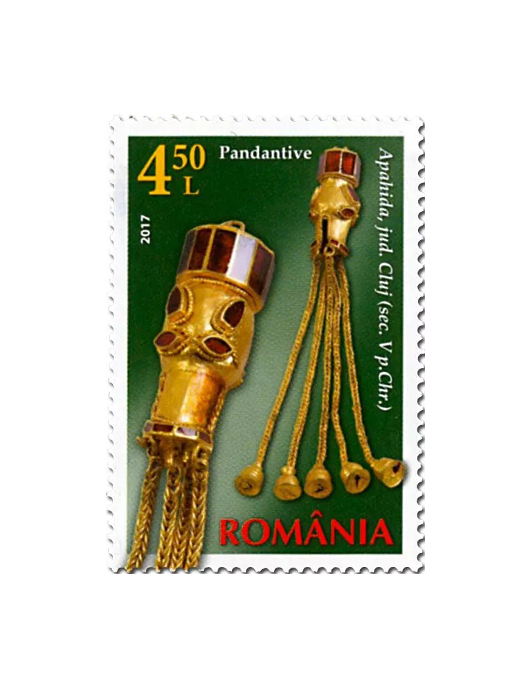 n° 6152/6155 - Timbre ROUMANIE Poste