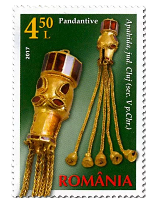 n° 6152/6155 - Timbre ROUMANIE Poste