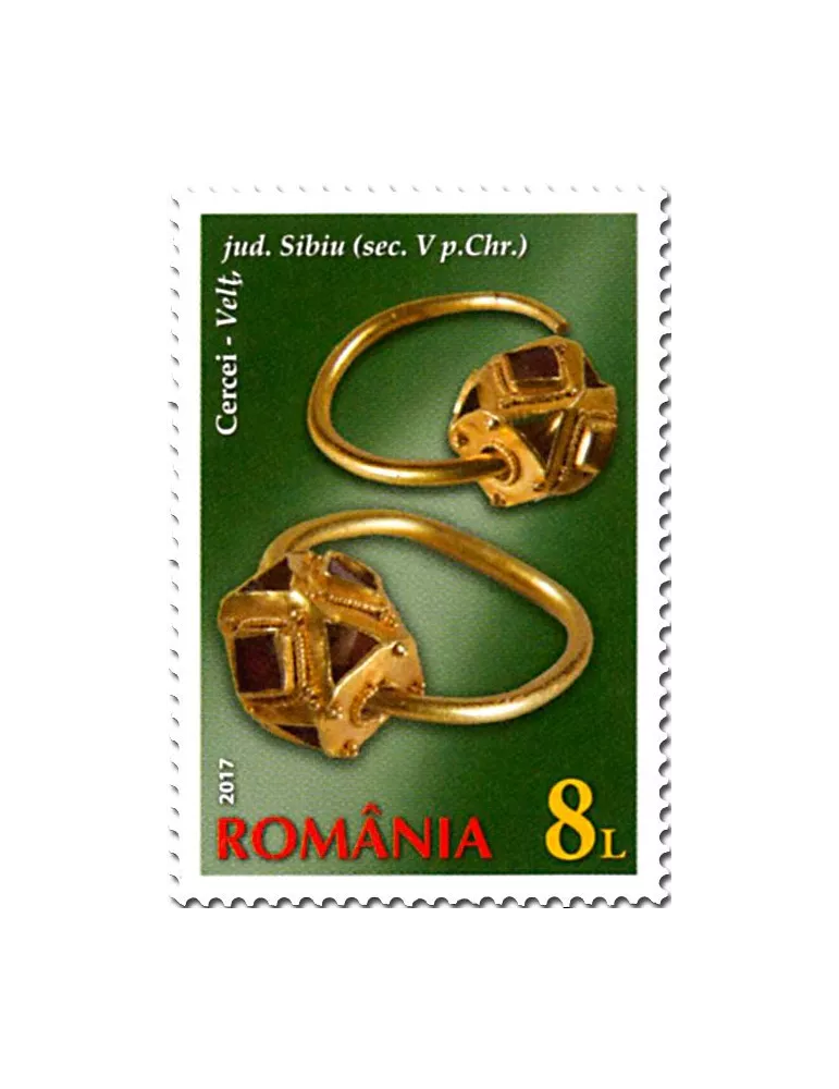 n° 6152/6155 - Timbre ROUMANIE Poste