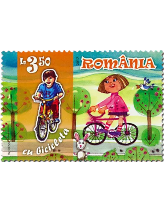 n° 6156/6159 - Timbre ROUMANIE Poste