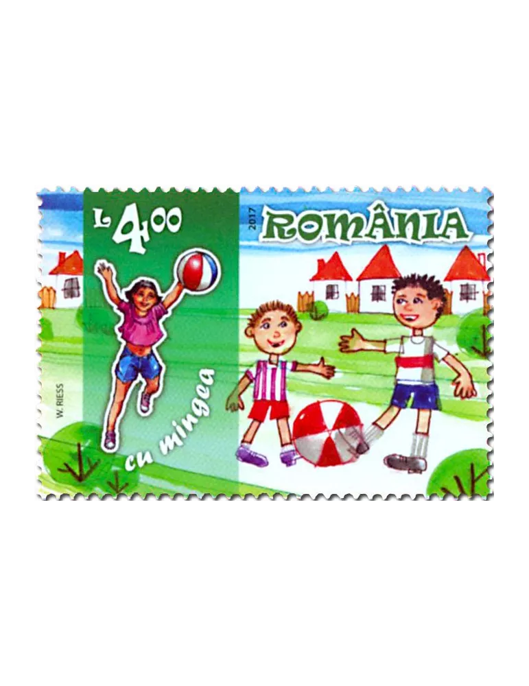 n° 6156/6159 - Timbre ROUMANIE Poste