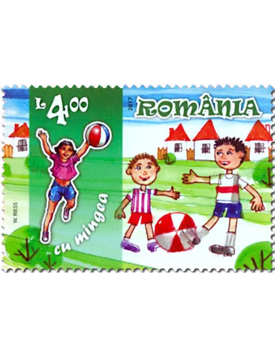 n° 6156/6159 - Timbre ROUMANIE Poste