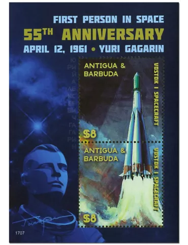 n° 764 - Timbre ANTIGUA Blocs et feuillets