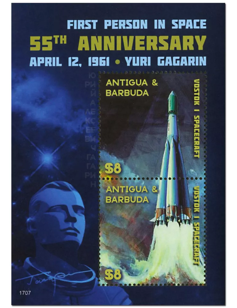 n° 764 - Timbre ANTIGUA Blocs et feuillets