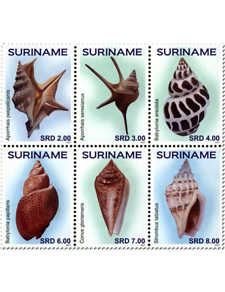 n° 2672/2673 - Timbre SURINAM Poste