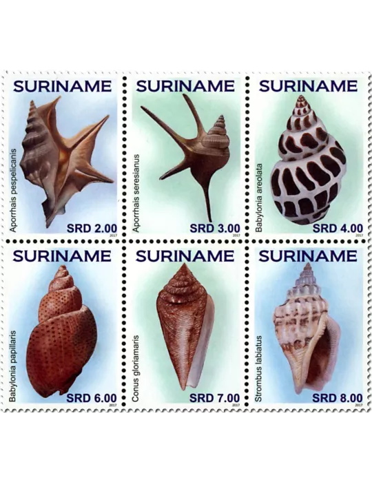 n° 2672/2673 - Timbre SURINAM Poste