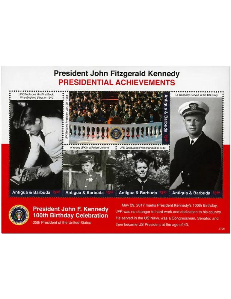 n° 4615/4619 - Timbre ANTIGUA Poste