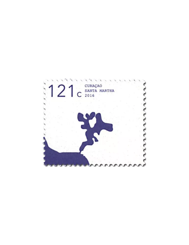 n° 541/546 - Timbre CURACAO Poste